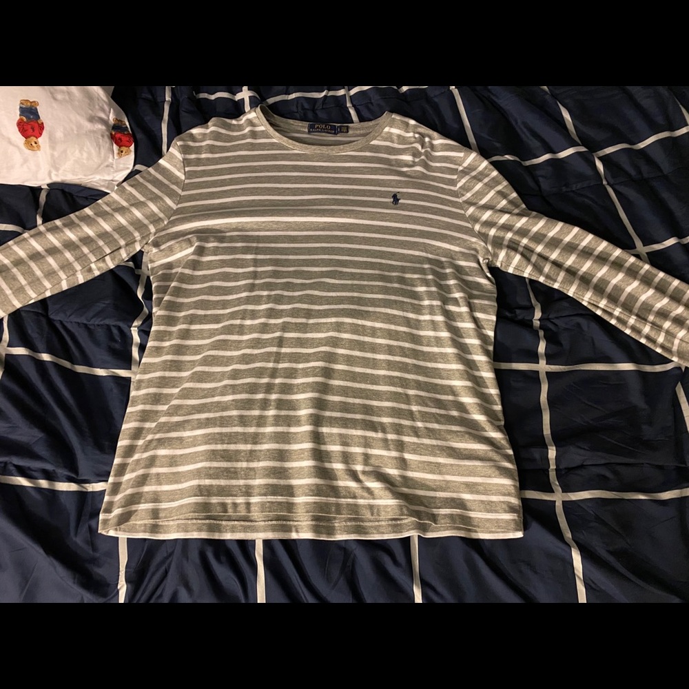 Striped Polo long sleeve